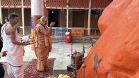 HH Swamijis visit to Shri Sharika Devi Temple, Hari Parbat, Srinagar (7th March 2026)